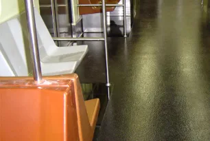 Chão do metrô impermeabilização