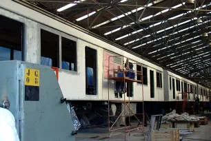trem da linha TAV Rio–São Paulo