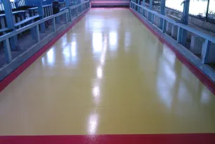 Piso com bocha